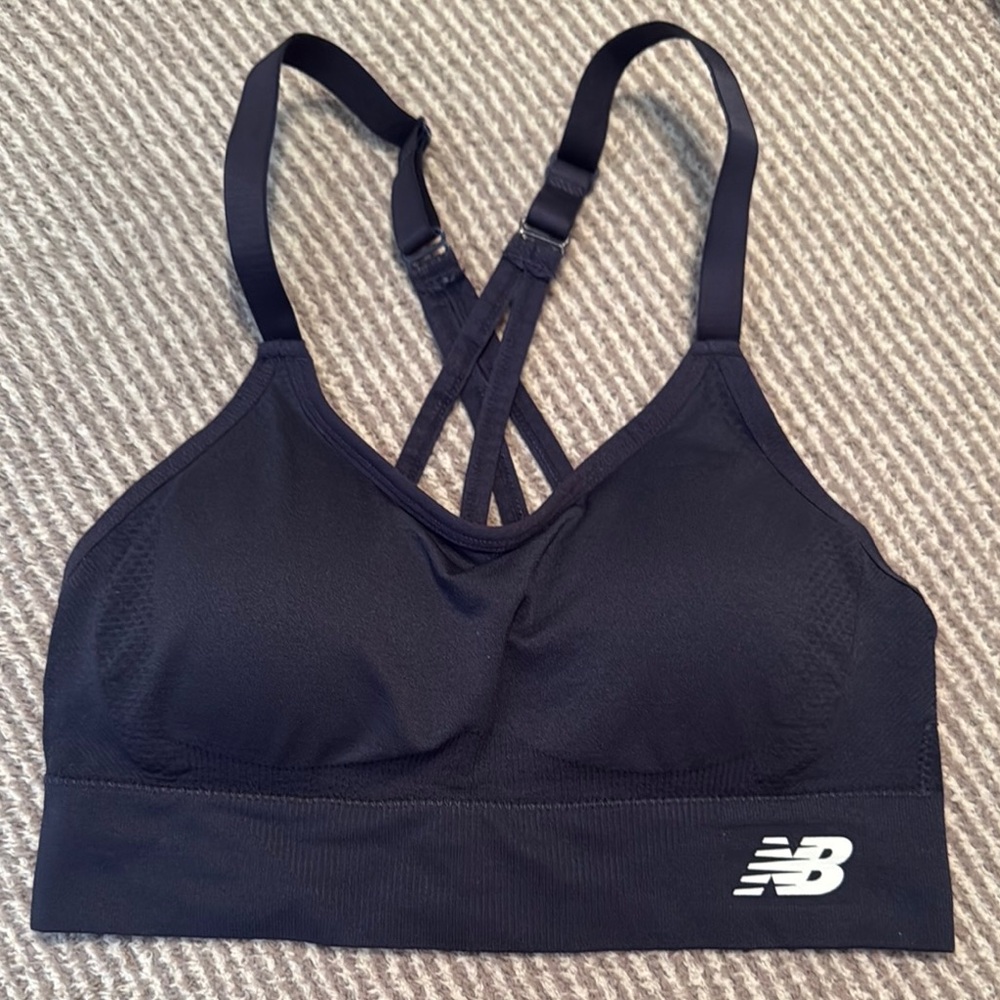New Balance Black Sports Bra